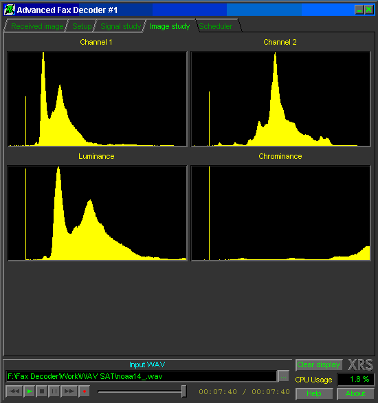 Advanced Fax Decoder - Image Analysis