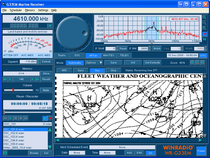 G33EM HF Fax User Interface